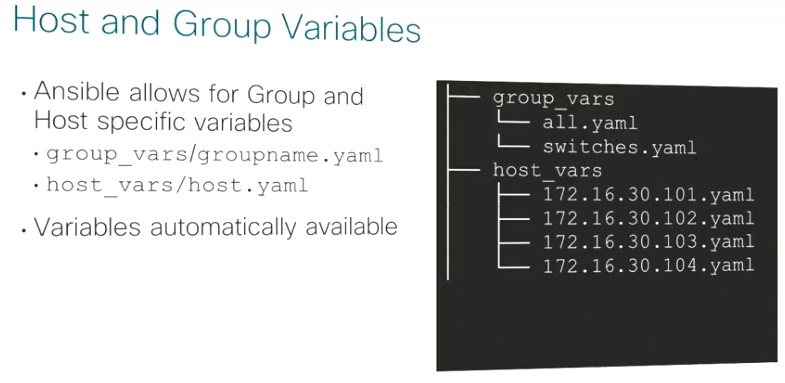 ansible-host-and-group-variables